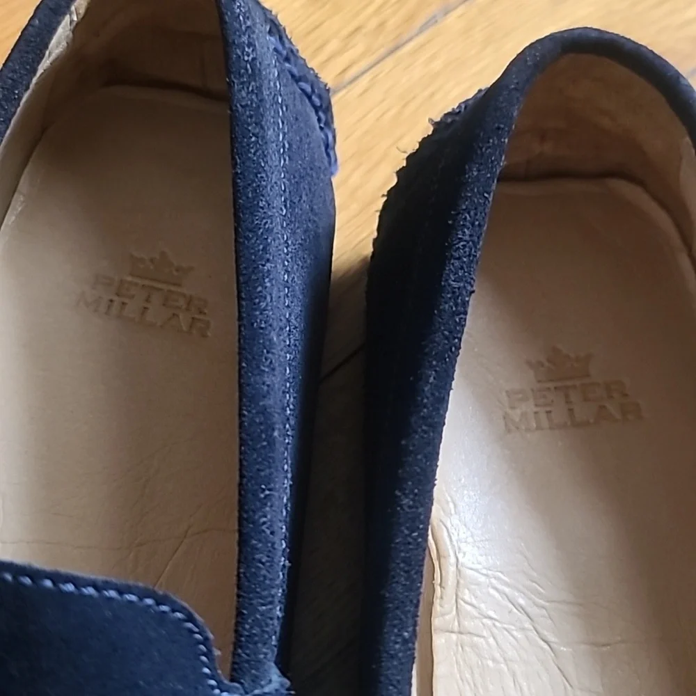 Peter Millar Driving Shoe Loafers - Men’s Size 8.5 Medium - Black - Picture 3 of 6